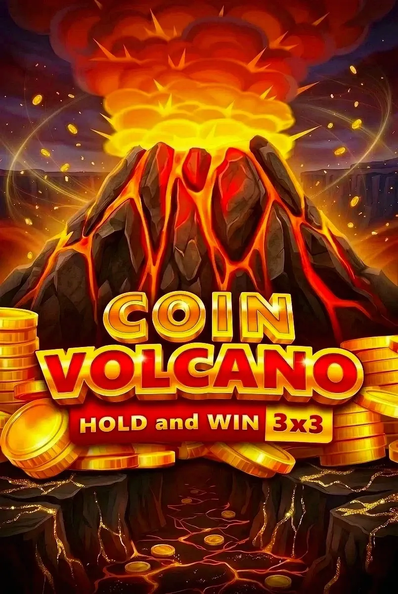 Coin volcano hold and win 3x3